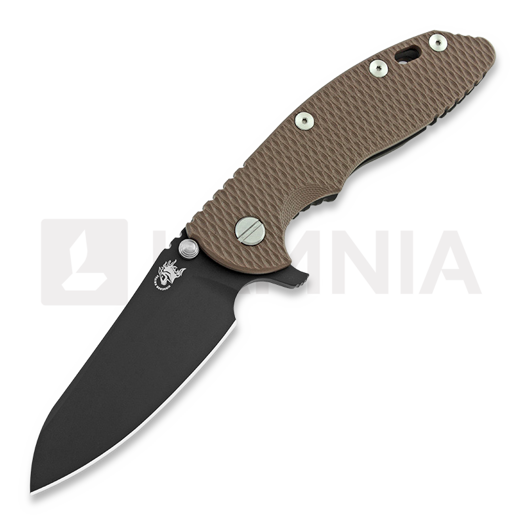 Hinderer XM-18 3.5 Gen4 Sheepsfoot DLC 접이식 나이프, FDE