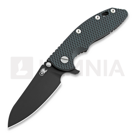Hinderer XM-18 3.5 Gen4 Sheepsfoot DLC 접이식 나이프, green/black