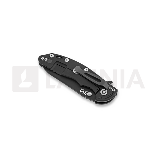 Coltello pieghevole Hinderer XM-18 3.5 Gen4 Sheepsfoot DLC, green/black