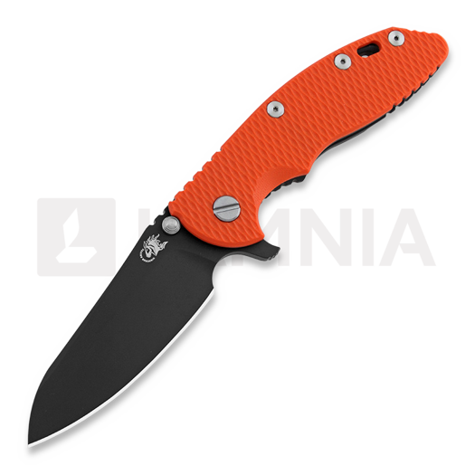 Saliekams nazis Hinderer XM-18 3.5 Gen4 Sheepsfoot DLC, oranžs
