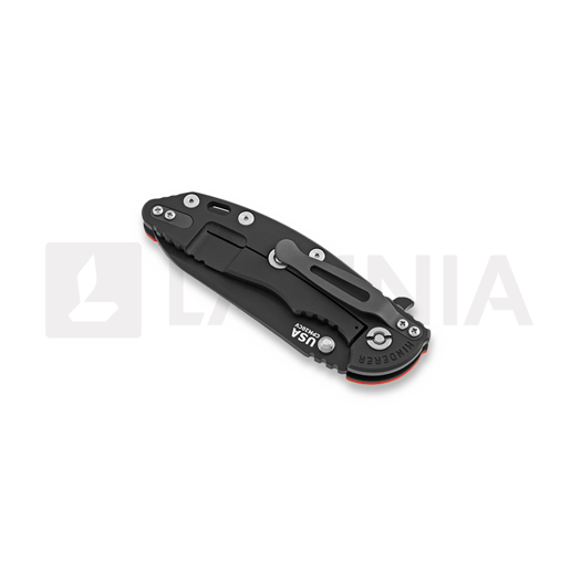 Hinderer XM-18 3.5 Gen4 Sheepsfoot DLC sulankstomas peilis, oranžinėnge