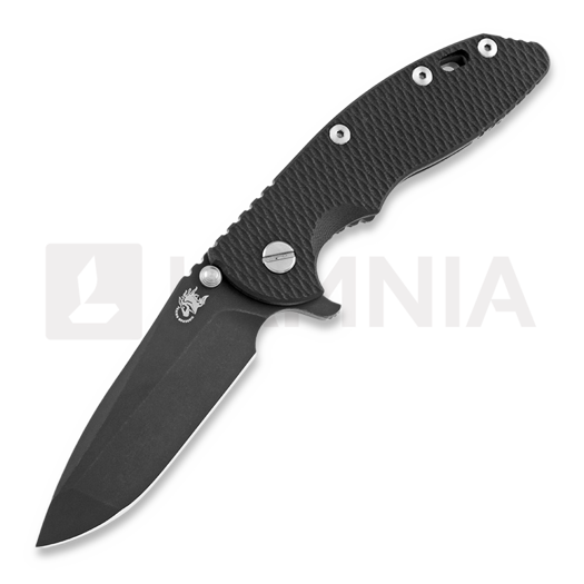 Hinderer XM-18 3.5 Gen4 Spanto DLC kääntöveitsi, musta