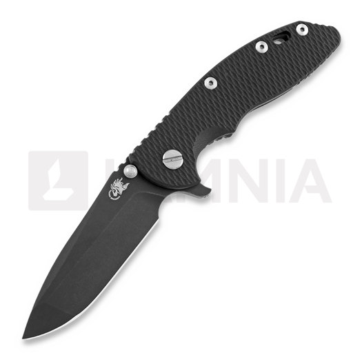 Hinderer XM-18 3.5 Gen4 Spanto DLC fällkniv, svart