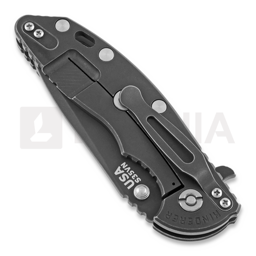 Coltello pieghevole Hinderer XM-18 3.5 Gen4 Spanto DLC, nero