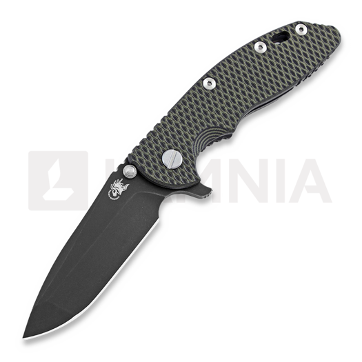 Hinderer XM-18 3.5 Gen5 Spanto DLC 접이식 나이프, od green/black