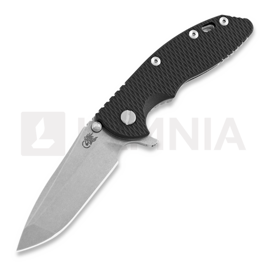 Складной нож Hinderer XM-18 3.5 Gen5 Spanto, stonewashed, чёрный