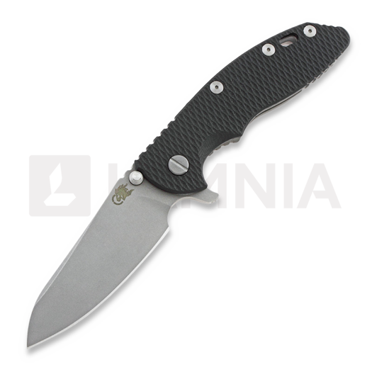 Складной нож Hinderer XM-18 3.5 Gen6 Sheepsfoot, working finish, чёрный