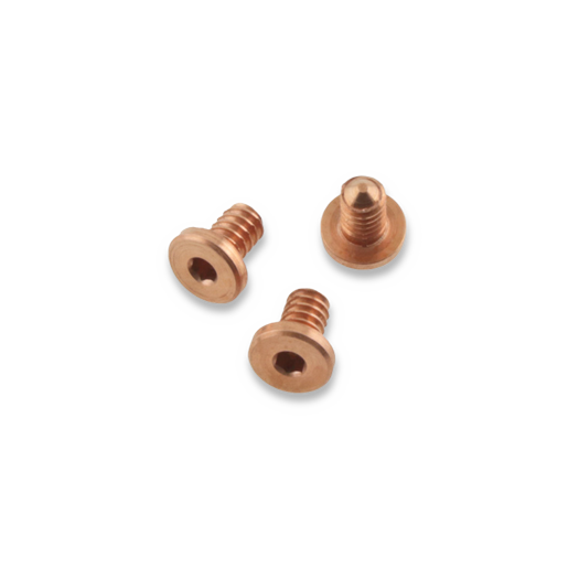Hinderer XM-18 3.5 Handle Screws Set Of 3, copper