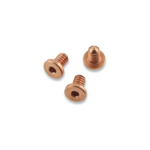 Hinderer XM-18 3.5 Handle Screws Set Of 3, copper