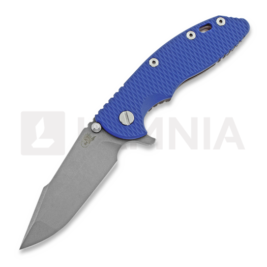 Hinderer XM-18 3,5" Harpoon Spanto WF foldekniv, blå, blå