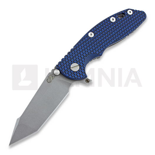 Hinderer XM-18 3,5" Harpoon Tanto Fatty 접이식 나이프, blue/black