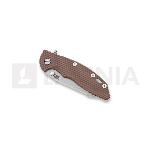 Couteau pliant Hinderer XM-18 3,5" Harpoon Tanto Fatty, FDE