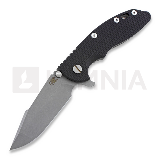 Hinderer XM-18 3,5" M390 Harpoon Spanto fällkniv, svart