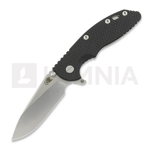 Hinderer XM-18 3.5 Magnacut Skinny Slicer Tri-Way, Black G-10