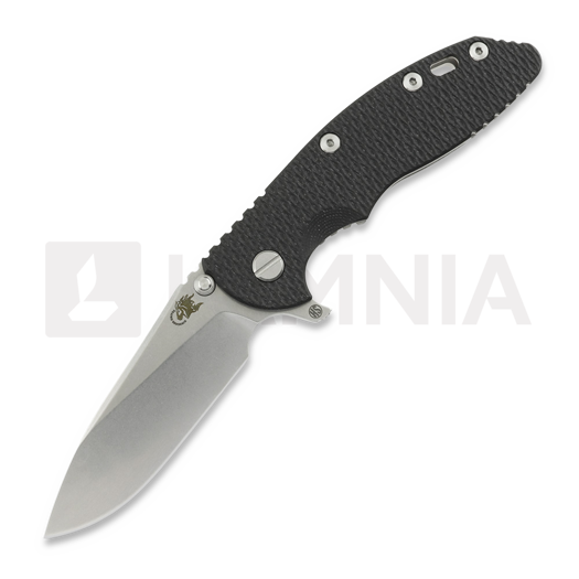 Hinderer XM-18 3.5 Magnacut Skinny Slicer Tri-Way, Black G-10
