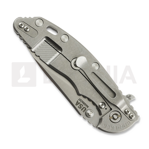 Hinderer XM-18 3.5 Magnacut Skinny Slicer Tri-Way, Black G-10