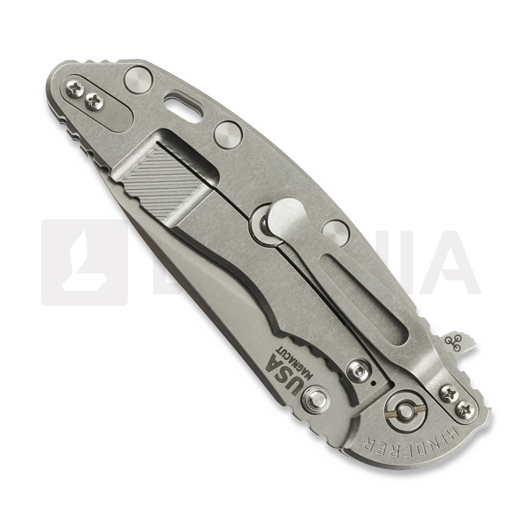 Hinderer XM-18 3.5 Magnacut Skinny Slicer Tri-Way, Orange G-10