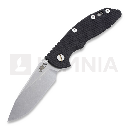 Hinderer XM-18 3,5" Non-flipper Slicer 접이식 나이프, 검정