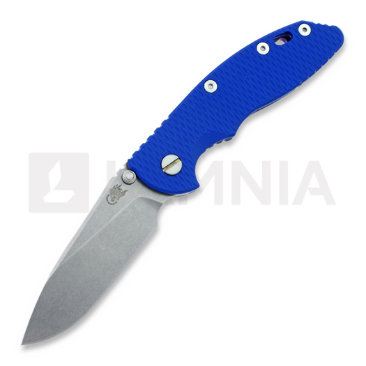 Nóż składany Hinderer XM-18 3,5" Non-flipper Slicer, niebieska