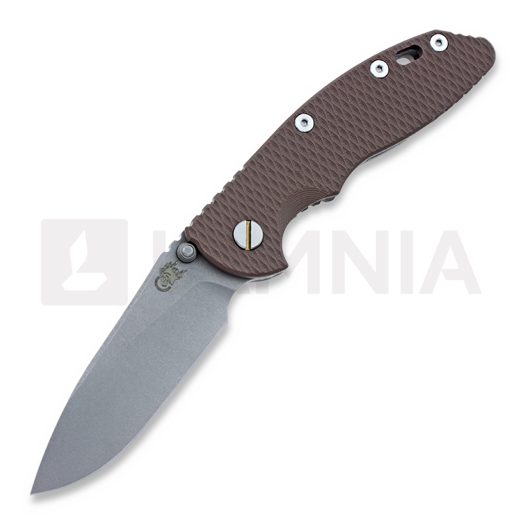 Hinderer XM-18 3,5" Non-flipper Slicer folding knife, FDE