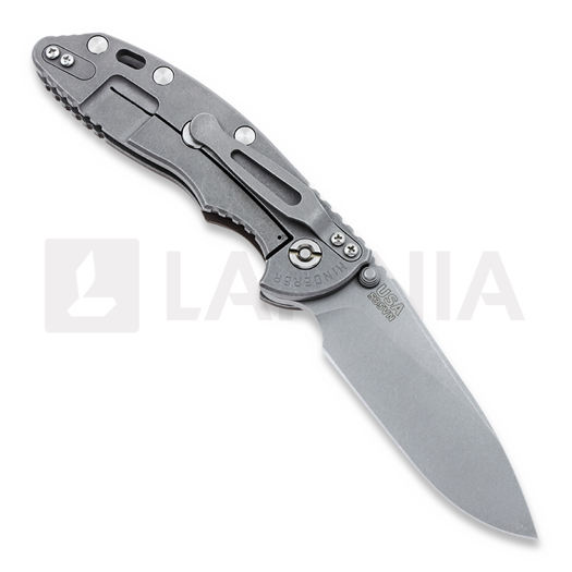 Hinderer XM-18 3,5" Non-flipper Slicer k&auml;&auml;nt&ouml;veitsi, FDE