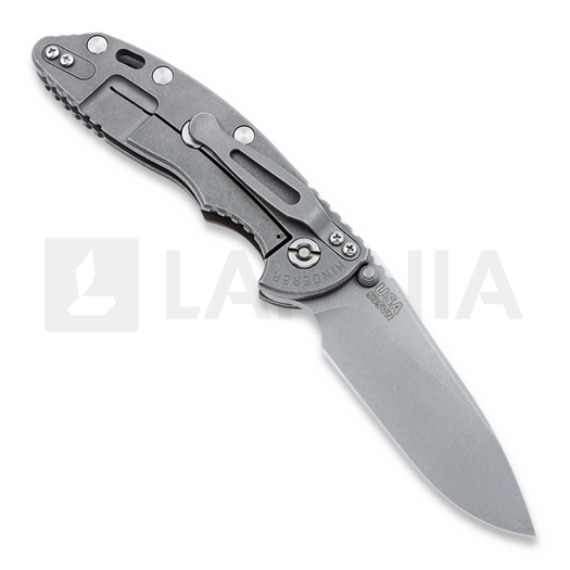 Hinderer XM-18 3,5" Non-flipper Slicer sulankstomas peilis, FDE