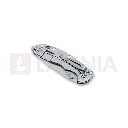 Coltello pieghevole Hinderer XM-18 3,5" Non-flipper Slicer, arancione