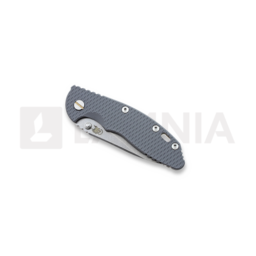 Coltello pieghevole Hinderer XM-18 3,5" Non-flipper Slicer, Ti bronze, grigio