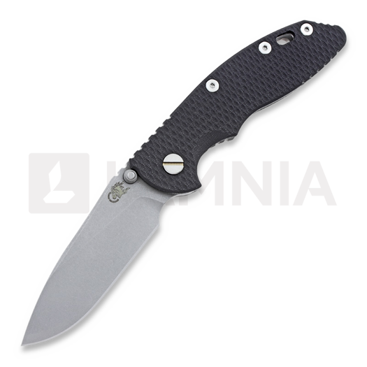 Hinderer XM-18 3,5" Non-flipper Slicer WF összecsukható kés, fekete