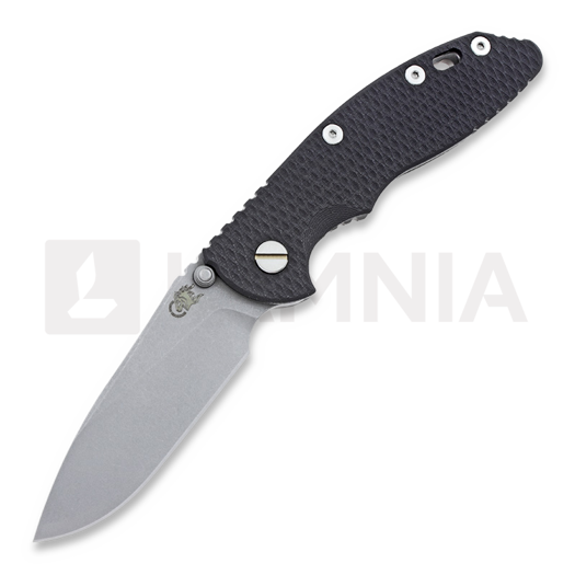 Hinderer XM-18 3,5" Non-flipper Slicer WF 접이식 나이프, 검정