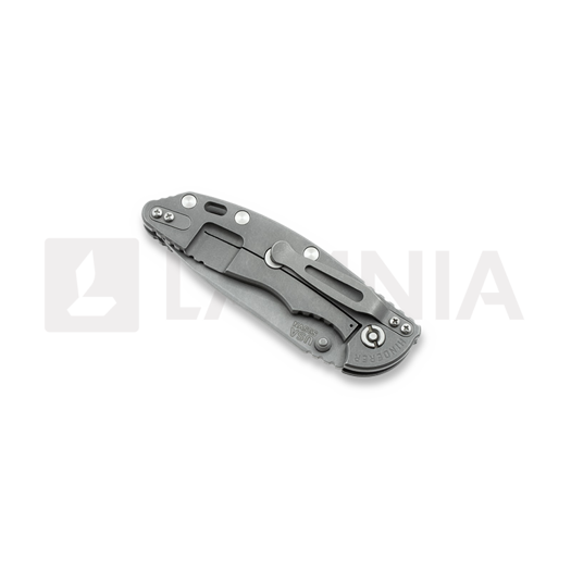 Hinderer XM-18 3,5" Non-flipper Slicer WF sulankstomas peilis, blue/black