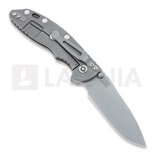 Coltello pieghevole Hinderer XM-18 3,5" Non-flipper Slicer WF, coyote