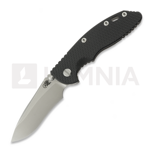 Hinderer XM-18 3.5 Recurve Magnacut Non-Flipper Working Finish/Stonewash Black G-10