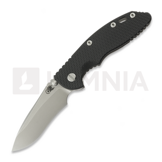 Hinderer XM-18 3.5 Recurve Magnacut Non-Flipper Working Finish/Stonewash Black G-10