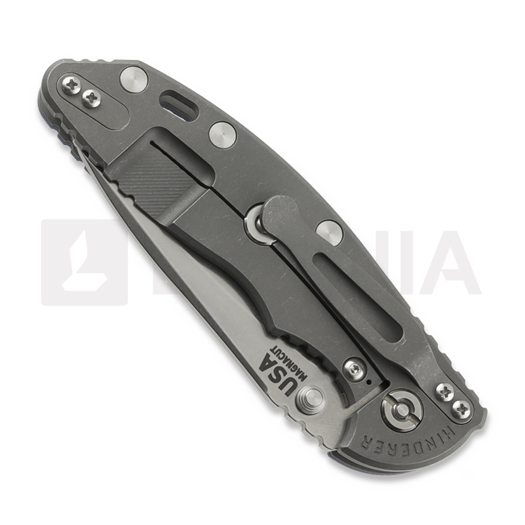Hinderer XM-18 3.5 Recurve Magnacut Non-Flipper Working Finish/Stonewash OD Green G-10