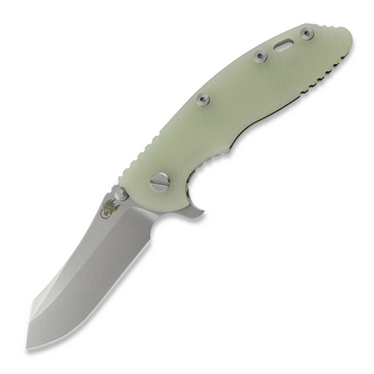 Hinderer XM-18 3.5 S45VN Skinner Tri-Way Stonewash Tlc Green G10 접이식 나이프