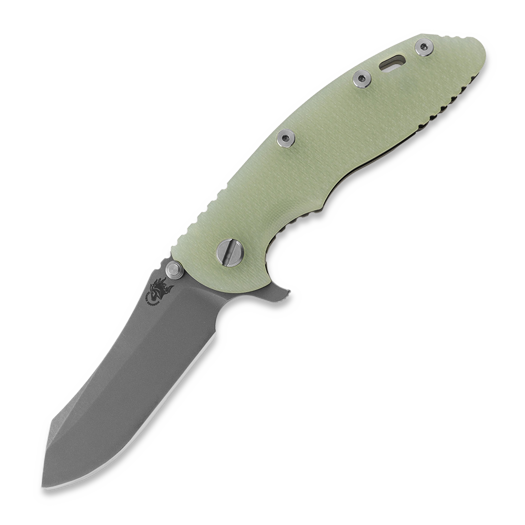 Hinderer XM-18 3.5 S45VN Skinner Tri-Way Working Finish Tlc Green G10 접이식 나이프