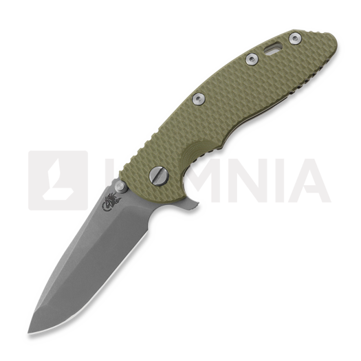 Hinderer XM-18 3.5 S45VN Spanto Tri-Way Working Finish OD Green G10 fällkniv