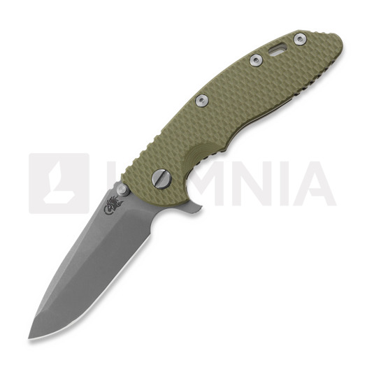 Coltello pieghevole Hinderer XM-18 3.5 S45VN Spanto Tri-Way Working Finish OD Green G10