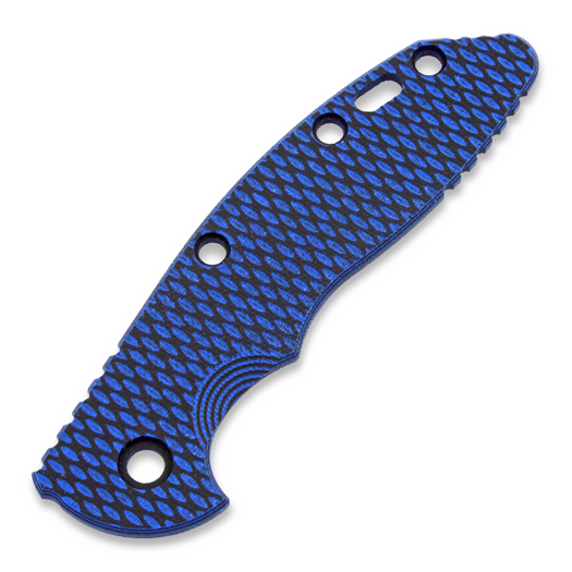 Hinderer XM-18 3.5 Scale G-10, blue/black