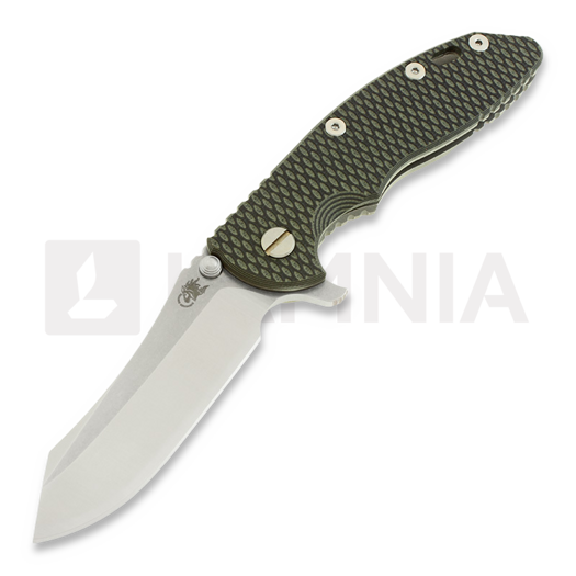Nóż składany Hinderer XM-18 3,5" Skinner 2-tone, battle finish