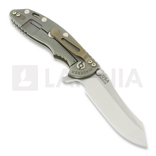 Hinderer XM-18 3,5" Skinner 2-tone sulankstomas peilis, battle finish