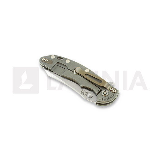 Coltello pieghevole Hinderer XM-18 3,5" Skinner 2-tone, battle finish
