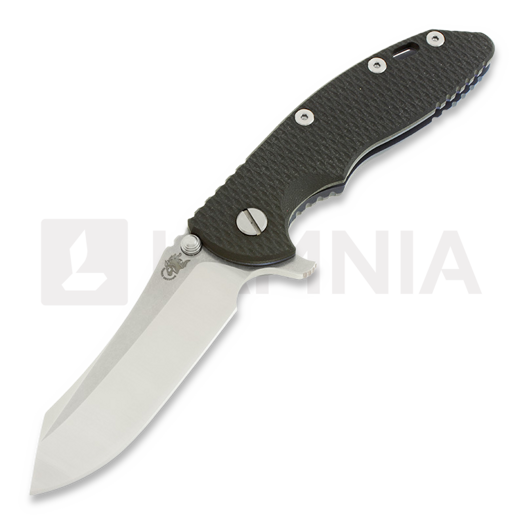 Skladací nôž Hinderer XM-18 3,5" Skinner 2-tone, black/battle finish