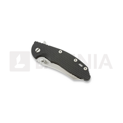 Coltello pieghevole Hinderer XM-18 3,5" Skinner 2-tone, black/battle finish