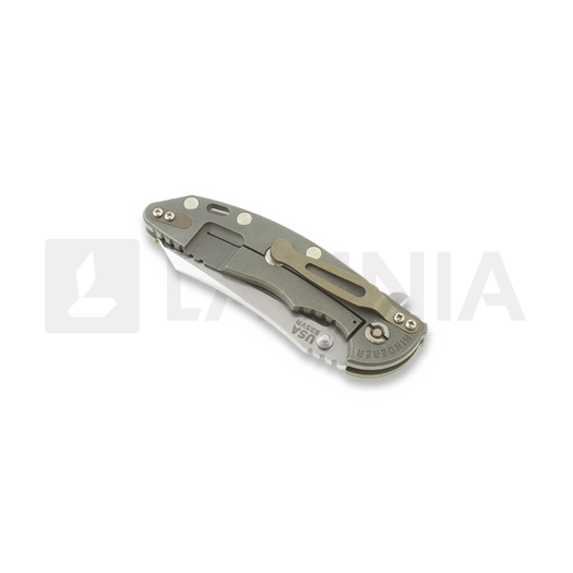 Hinderer XM-18 3,5" Skinner 2-tone foldekniv, OD/ battle finish