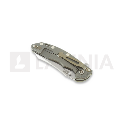 Coltello pieghevole Hinderer XM-18 3,5" Skinner 2-tone, OD/ battle finish
