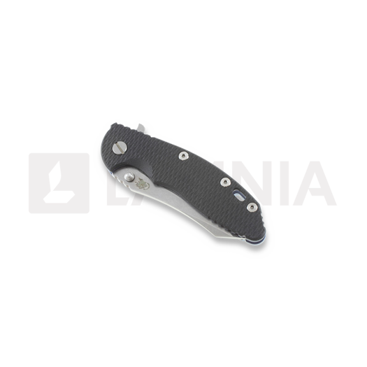 Coltello pieghevole Hinderer XM-18 3,5" Skinner, black/TI blue