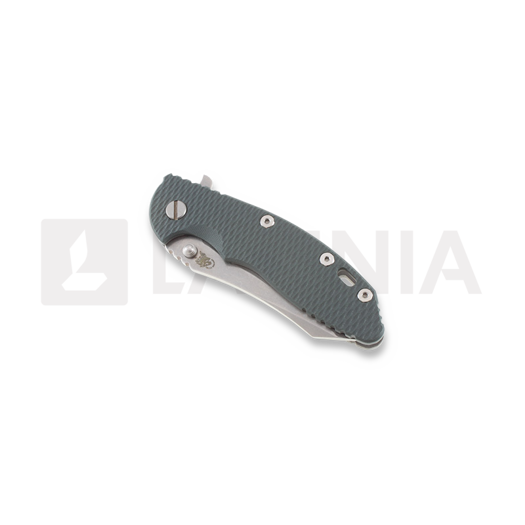 Coltello pieghevole Hinderer XM-18 3,5" Skinner, dark green/Ti battle grey