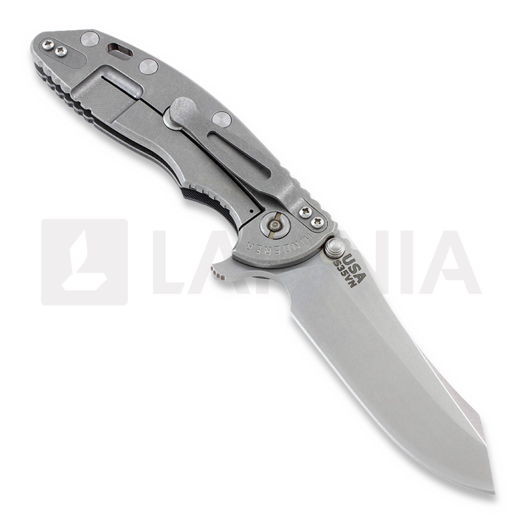 Coltello pieghevole Hinderer XM-18 3,5" Skinner, dark grey
